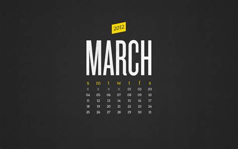 Free Download March Calendar Wallpaper Sf Wallpaper 2560x1600 For