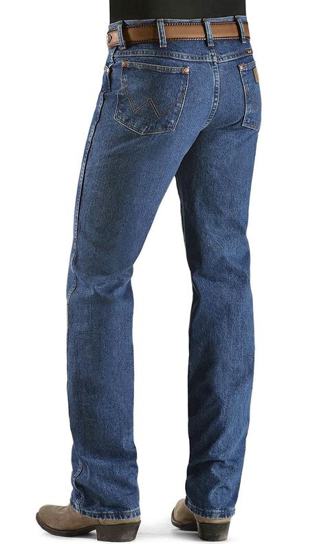Wrangler Wrangler Mens Jeans 936 Slim Fit Premium Wash Blue Dust