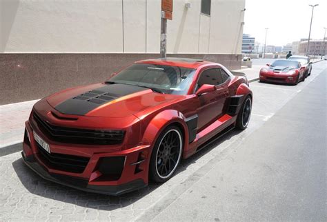 Insanely Wide And Aggressive Chevrolet Camaro Ss Guyver Kit