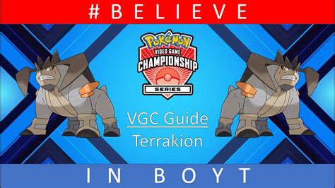 Terrakion Reg F VGC Guide By 3x Regional Champion YouTube