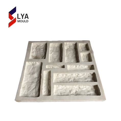 Artificial Concrete Stone Blocks Silicone Mold China Natural Stone