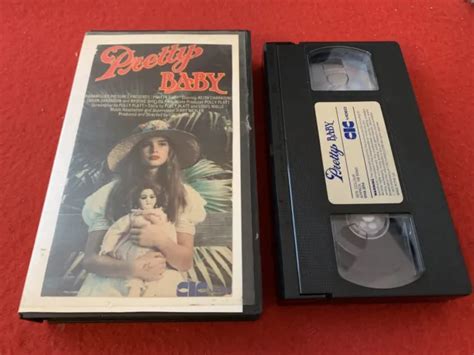 Pretty Baby Rare Cic Pre Cert Vintage Vhs Video Tested Brooke Shields