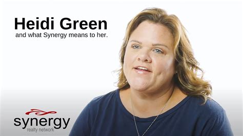Heidi Green Talks Synergy Youtube