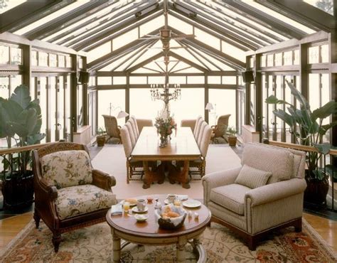 The conservatory is a great spot for enjoying a light and bright conservatory ideas. Silver Pines Residence Conservatory Dining Area