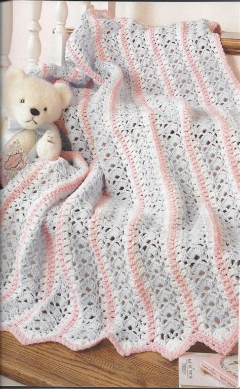Learn To Make Mile A Minute Baby Afghans Crochet Pattern Etsy