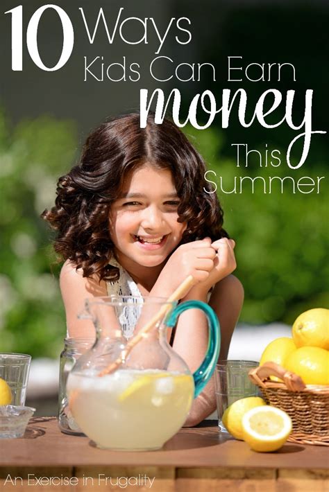Ever wondered how shopify makes money? 10 Ways Kids Can Make Money This Summer | An Exercise in ...