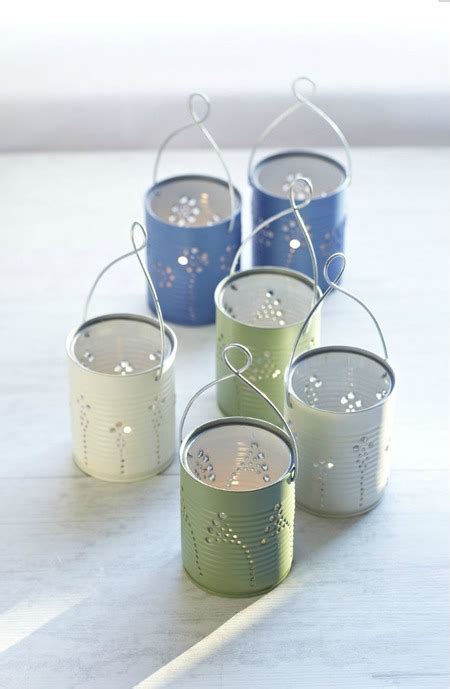 Beautiful Upcycled Tin Can Crafts The Crazy Craft Lady