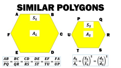 Similar Polygons Ratio Of Areas Perimeters And Side Lengths Owlcation