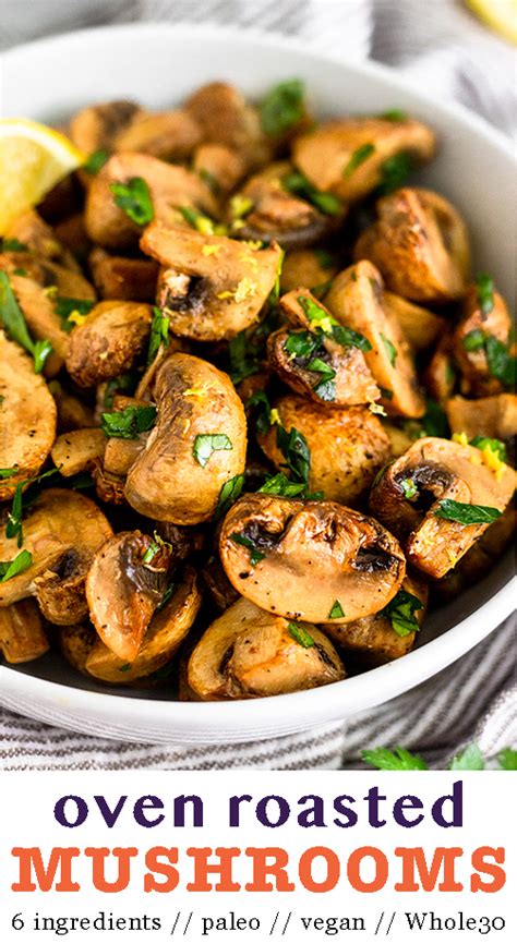 Balsamic Roasted Mushrooms | Recipe | Healthy side dishes, Roasted ...