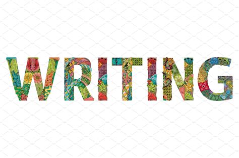 Word Writing Vector Zentangle Decorative Illustrations ~ Creative Market