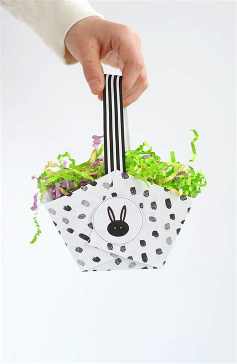 Alice And Loisdiy Paper Easter Baskets With Free Printable Alice And Lois