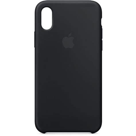 Iphone X Silicone Case Black Mqt12zma