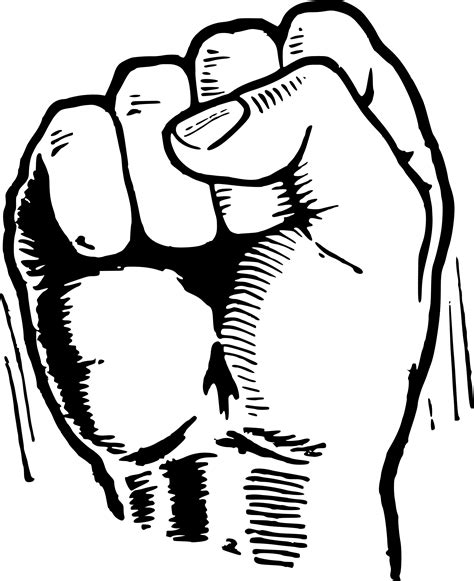 Black Power Fist Drawing At Getdrawings Free Download