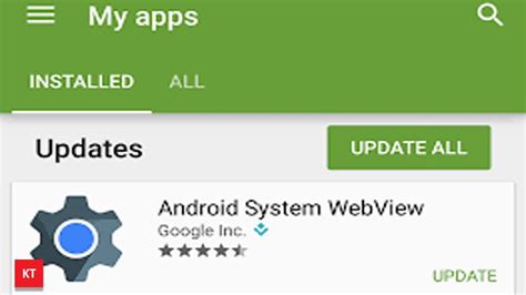 In android 4, the webview was coupled with os, and could not be updated separately. What is Android System Webview. Can it be removed?