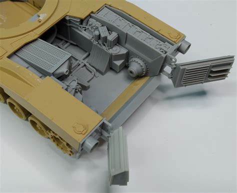 M1A2 Abrams Engine Set For Tamiya MP Originals Masters Models 48002