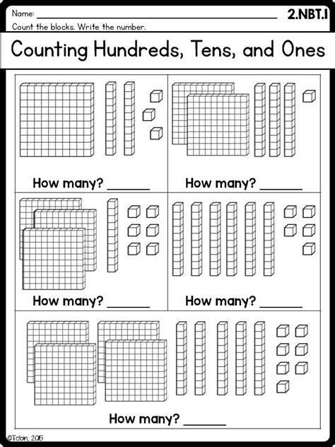 This worksheet is great for teaching students to understand value and is a great introduction to basic maths too, helping them to get some valuable practice with using place value and build their. 2nd Grade Math Worksheets NBT Place Value- Distance ...