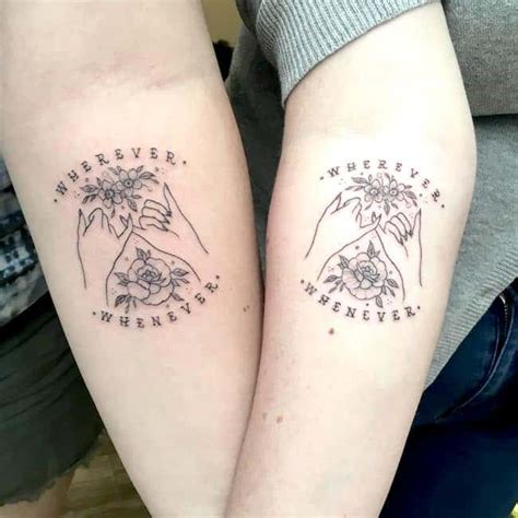 And brian newman, ed sheeran, and his friend harry styles, etc. 59 Adorable Matching Best Friend Tattoos To Get With Your ...