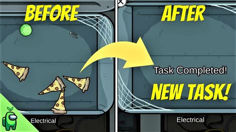 New Task Among Us New Update Vent Cleaning Task New Update On