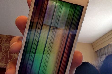 IPhone 5S Colored Lines Across The Screen Apple Community