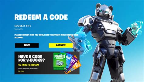 Fortnite Redeem Codes July 2021 Free V Bucks Outfits Emotes And