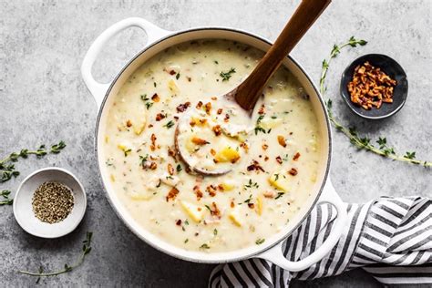 Creamy Dairy Free Clam Chowder Whole Get Inspired Everyday