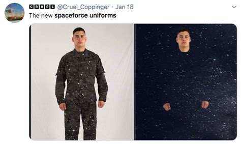 The Us Space Force Revealed Their Uniforms And The Internet Is