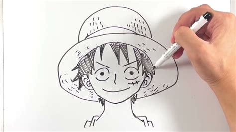 Como Desenhar O Luffy Passo A Passo De One Piece F Cil Youtube
