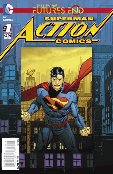 The Cover To Superman Action Comics