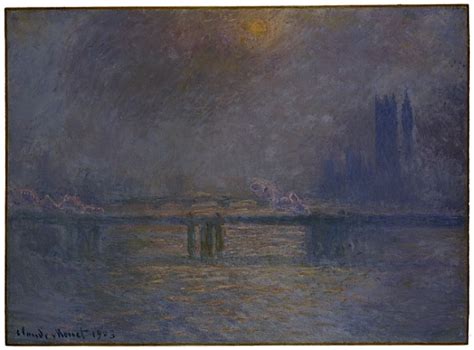 Charing Cross Bridge The Thames 1900 0 Claude Monet