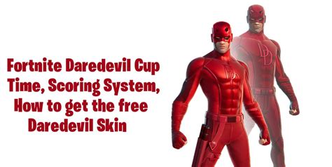 You'll need to place high enough within your region to earn the venom skin. Fortnite Daredevil Cup: What time, how to get the ...