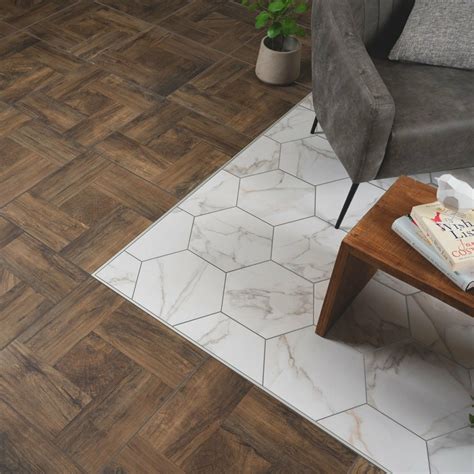 Woven Parquet Wood Effect Tiles Walls And Floors