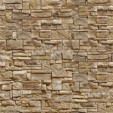 Wall Cladding Stone Mixed Size Seamless 08002