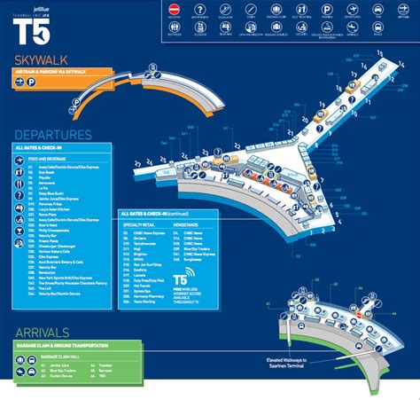 Jfk Terminal 5 Map