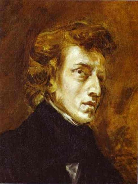 Delacroixs Portrait Of Chopin Portrait Delacroix Paintings