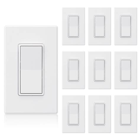 Elegrp 15 Amp Single Pole Light Switch Wayfair