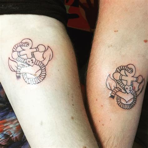 Best matching couple tattoo ideas this is such a romantic way of saying i want to grow old with you. 80 Cute Matching Tattoo Ideas for Couples — Together Forever