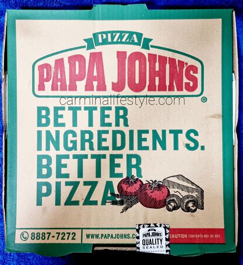 Papa John's Pizza in the Philippines