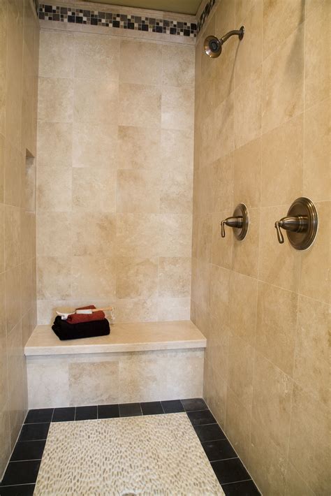 Small Bathroom Doorless Walk In Shower Designs