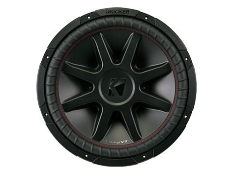 Kicker 4 ohm subwoofer wired in parallel creating 2 ohm load, audiocontrol epicenter wired straight to amplifier. CVR 15" 4 Ohm Subwoofer | KICKER®