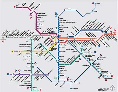 Como chegar no Brás Todas as formas possíveis Mapa do metrô Mapa de trem Metro cptm