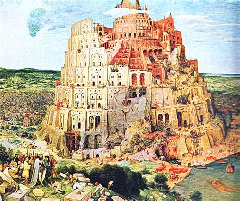 The Tower Of Babel Pieter Bruegel The Elder 1563 Pieter Bruegel The