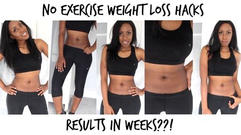 Weight Loss Hacks How To Lose Weight In Weeks Without Exercise