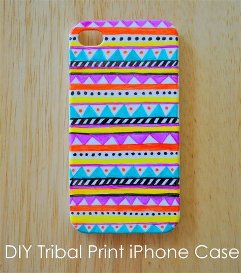 Diy Tribal Print Iphone Case Diy Iphone Case Iphone Prints Diy