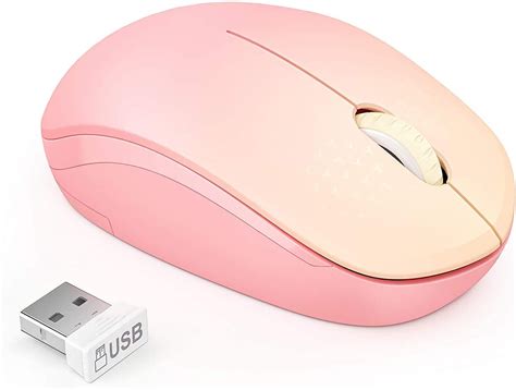 Seenda Wireless Mouse 24g Noiseless Mouse With Usb Receiver Portable