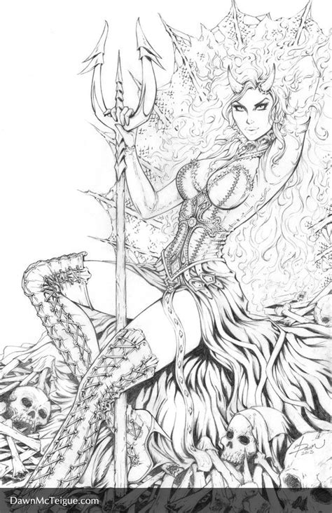 Best Sexy Fan Art Coloring Images On Pinterest Coloring Books
