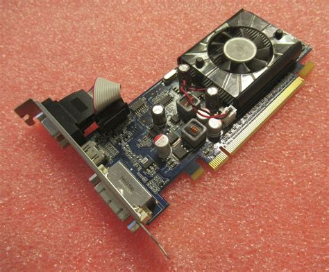 Dell Nvidia Geforce G310 Pci E 2 0 X16 512mb Ddr3 Graphic Card Low Profile Ftggg