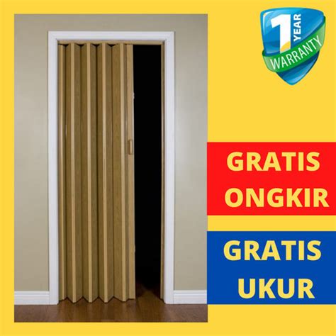 Jual Folding Door Pvc Pintu Folding Pintu Lipat Pvc Penyekat Ruangan