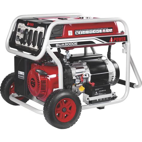 A Ipower Portable Generator — 9000 Surge Watts 7250 Rated Watts