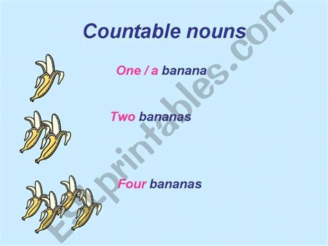 Esl English Powerpoints Countable Uncountable Nouns