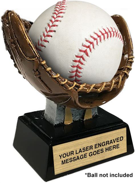 Baseball Glove Ball Holder Trophy Trophy Depot